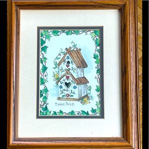 Barbara Mock Birdhouse print